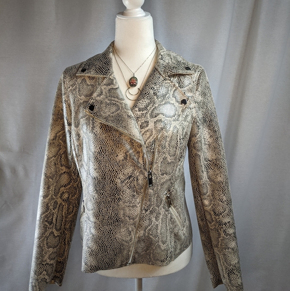 NWT Snake 🐍 Moto Jacket - Picture 2 of 11